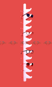 Nueva exhibición de varilla de acrílico perfecta para resaltar monturas de gafas o gafas de sol en una elegante y moderna mejor calidad - Product Image 3