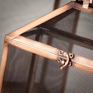 Ensemble de lanternes décoratives de 2 pièces en cuivre électro-plaqué, lanterne de table en métal, vente chaude, porte-bougie, décoration de Noël - Product Image 5