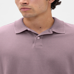 Camiseta Polo de Piqué para Hombre, Tejida, Bordada, Ajustada, Lisa, Transpirable, al por Mayor, de Manga Corta, Informal, para Golf, OEM - Product Image 3