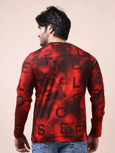 Camiseta mercerizada de algodón 100% de primera calidad, manga larga, cuello redondo, elegante, cómodo, duradero, armario, diseño impreso esencial - Product Image 6