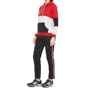 Chándal polar con logotipo personalizado, chándal para correr, Jersey OEM, conjunto de 2 piezas, chándal, sudaderas con capucha para mujer, chándales - Product Image 2