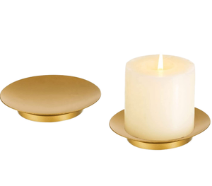 candle <b>stand</b> for home decoration elegant metal candle holder perfect for creating soft warm lighting in any room - Product Image 4