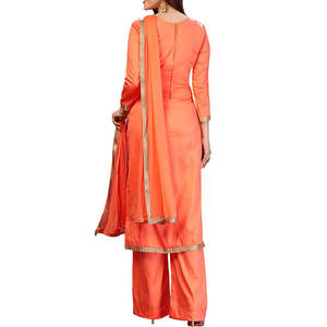 2025 nouveautés meilleures robes de soirée pour femmes style indien pakistanais pour les mariages ou les occasions décontractées en soie - Product Image 2