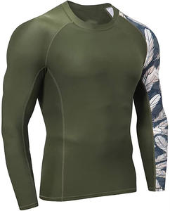 Professional Manufacturer Rash Guard Jiujitsu Rash guard <b>Grappling</b> BJJ Rash guard MMA Direct Factory Made - Product Image 1