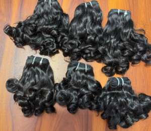 Extensiones de Cabello Humano 100% Natural Sin Procesar, Donante Único, Doble Trama, Rizado Indio, Paquetes de Cabello Rizado Birmano - Product Image 5