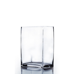VBV6410 - Florero Rectangular de Vidrio - 6 x 4 x 10 - Product Image 1