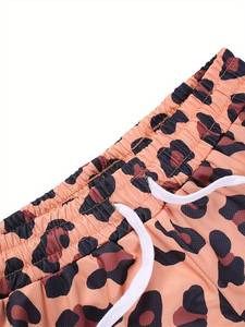 Short de plage d'été pour hommes, avec cordon de serrage, entrejambe de 5 pouces, planche de surf décontractée, impression graphique, vente en gros de shorts en maille d'été - Product Image 4