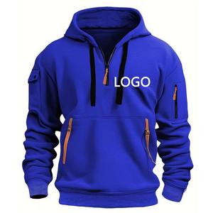 Jersey de calidad superior para hombre, sudaderas con capucha de moda, Sudadera con capucha personalizada de manga larga, sudaderas con capucha de lana, sudaderas con capucha personalizadas informales para hombre - Product Image 4