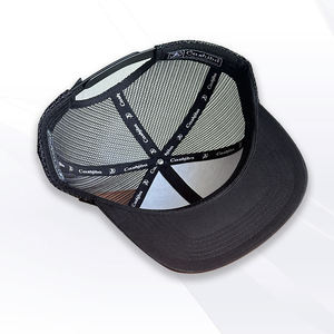 Casquette de camionneur unisexe Cashiba CA009, design vierge, avec zone pour patch, dos en maille respirant et imperméable, fabriqué au Vietnam pour une utilisation en extérieur - Product Image 4
