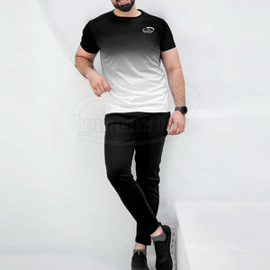 Venta directa de fábrica Heavy Duty Custom Knitted T-Shirts Set Verano Casual Transpirable Diseño Bajo MOQ - Product Image 2