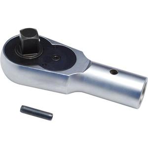 Clé à cliquet réversible Hazet pour clé dynamométrique, outil de haute qualité pour le dimensionnement et le réglage des matériaux de fixation - Product Image 1