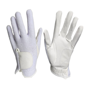 Custom Cabretta Leather Non-Slip Full Finger Golf Glove Stretch Touchscreen Lightweight Left-Hand Unisex Outdoor Use - Product Image 1