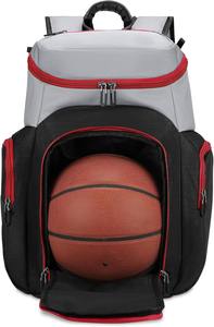 Mochila Deportiva para Equipo de Baloncesto con Bolsillo para Balón, Ligera, Casual, Plegable, para Deportes, Escuela, Viajes, Entrenamiento, SBBP-0160 - Product Image 3