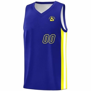 Camisetas de baloncesto impresas para ropa deportiva en buena calidad Camisetas sin mangas de baloncesto de secado rápido Camisetas de baloncesto cortas de verano - Product Image 5