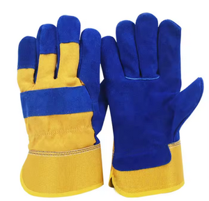 Gants de sécurité Double Palm DP en peau de chèvre canadienne, ignifuges, antidérapants, respirants, taille XL, usage général, protection alimentaire - Product Image 1