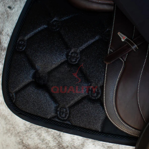 Almohadilla de sillín inglesa Premium al por mayor, forro suave y transpirable, estructura duradera, diseño ergonómico perfecto para minoristas ecuestres - Product Image 5