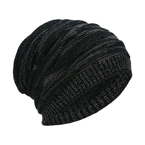 Gorro de punto acrílico de invierno de alta calidad, gorro con logotipo personalizado, colores sólidos, venta al por mayor para playa y viajes, ropa personalizada OEM - Product Image 5