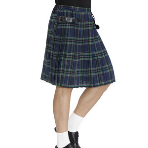 กระโปรงลายตารางสำหรับผู้ชายดีไซน์แบบคลาสสิกสำหรับผู้ชายกระโปรงลายตารางมีน้ำหนักเบา - Product Image 5