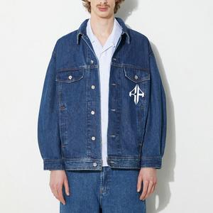 Nuevo Color personalizado OEM/ODM Servicio Hombres 100% Algodón Alta calidad Stand Collar Winter Denim Chándal por ATLANTIC - Product Image 1