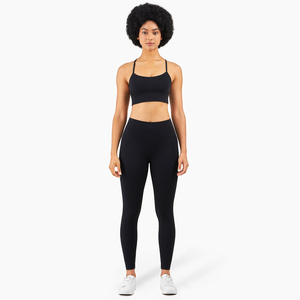Conjunto de Shorts Deportivos Sin Costuras para Mujer, Ropa Deportiva, Ropa de Entrenamiento, Spandex/Nailon, Elástico en Cuatro Direcciones, Transpirable y que Absorbe el Sudor - Product Image 3