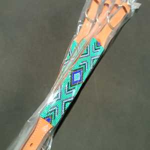 Soft Padded African Beaded Pet <b>Collar</b> Luxury Design Tooled <b>Dog</b> <b>Collar</b> Leather <b>Dog</b> Belt <b>Training</b> <b>Dog</b> <b>Collar</b> - Product Image 5