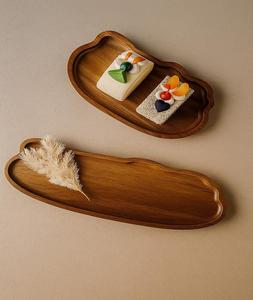 Plateaux de service en bois Woodsun, plateau de service en bois d'acacia - Product Image 2