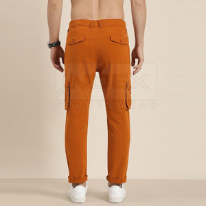 กางเกงคาร์โก้ลำลองของผู้ชายมาใหม่น้ำหนักเบาและเอวกลาง - Product Image 2