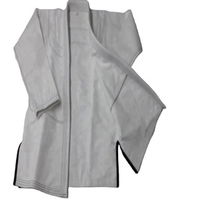 Noir uni BJJ Gi, Jiu Jitsu Gi pour adultes, 100% coton pré-rétréci coton tissu pakistan BJJ kimono usine - Product Image 1