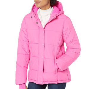 Servicio OEM, Chaqueta Acolchada Personalizada para Mujer, Nuevos Diseños, Manga Larga, Color Sólido, Chaqueta Acolchada para Mujer - Product Image 1