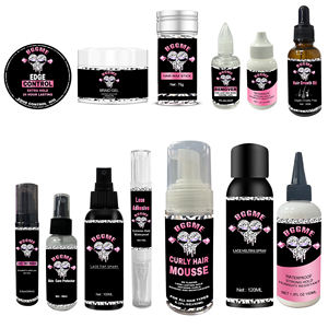 Boîtes d'installation de perruque personnalisées, étiquette privée, Kit de perruque en dentelle, emballage imperméable, teinte de cheveux, Spray, contrôle des bords, <span class=keywords><strong>colle</strong></span> à dentelle - Product Image 6