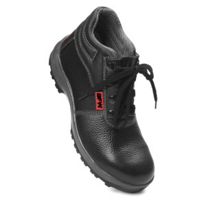 Chaussures de sécurité en cuir à lacets pour hommes, robustes, avec embout en acier et protection de la semelle intermédiaire en acier |   Toutes saisons - Product Image 2