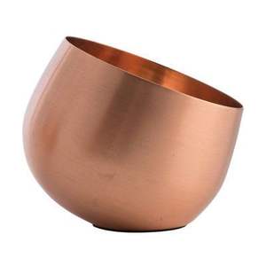 ชามเคลือบเงินฐานโลหะชุบทองคำสีกุหลาบสุดหรู เป็นมิตรกับสิ่งแวดล้อม สไตล์อเมริกัน สำหรับเสิร์ฟอาหาร ผลไม้ ของหวาน และสลัด - Product Image 5