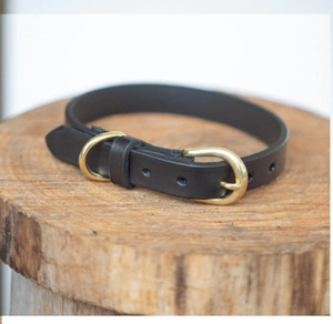 Collar clásico para perro, 20mm, marrón oscuro - Product Image 1