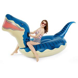 Bouée gonflable géante dinosaure T-Rex de 124 pouces, directement de l'usine, pour enfants et adultes, pour piscine, plage, fêtes aquatiques d'été - Product Image 1