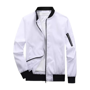 Manteau coupe-vent zippé décontracté léger pour homme printemps automne avec poches taille XS - Product Image 3