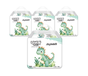 Nabizam MagicSoft Pants Couches Taille XL (26 feuilles x 4 paquets) pour bébés - Product Image 1