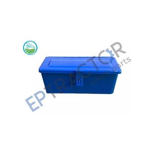 Blue <b>Metal</b> <b>Tool</b> <b>Box</b> Small Type Compatible With Ford Tractors Tractor <b>Tool</b> <b>Box</b> OEM Replacement - Product Image 3