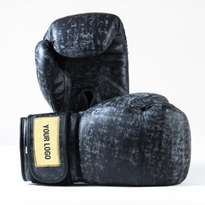 Guantes de boxeo de cuero Pu para entrenamiento profesional, alta calidad, nuevos - Product Image 3