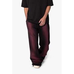 กางเกงวอร์มทรงหลวมพิเศษแบบสเปรย์พ่นสีพลัม Mnml - Product Image 4