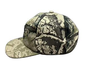 Casquette de chasse camouflage à 5 panneaux, non structurée, en coton, avec cordon, personnalisable, imprimée camouflage - Product Image 4