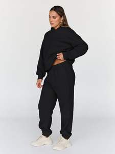 Chándales de invierno para mujer de último diseño, chándal de algodón 100% para mujer, Jersey transpirable, chándal, traje para correr 2025 - Product Image 6