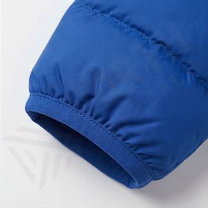 Veste d'hiver pour homme, col montant décontracté, en toile matelassée, parka portable, coupe-vent, respirante, fermeture éclair, isolée, chaude - Product Image 6