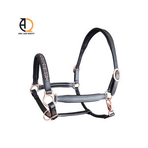 Bridon de cheval de style occidental en cuir - Product Image 4