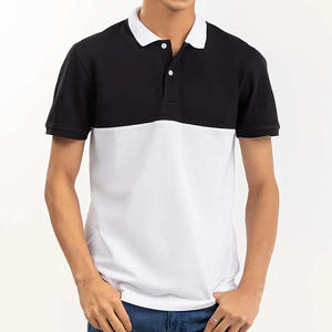 2025 manga corta para hombre para Polos logotipo personalizado secado rápido 100% algodón para golf y marcas - Product Image 2