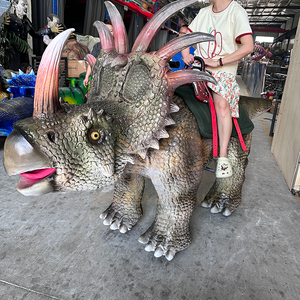 Điện cử động được cơ khí đi xe trên khủng long Xe tay ga cho trẻ em-ngoài trời & trong nhà sử dụng đồng tiền hoạt động trung tâm mua sắm - Product Image 3