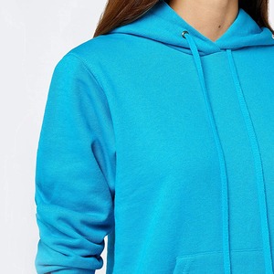 Camisas de lana de Invierno para mujer con hombros caídos de manga larga de alta calidad, sudaderas con capucha, ropa de otoño con bolsillo para mujer - Product Image 2