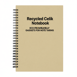 Recycled Celik Notebook Eco-Friendly Gadgets for Note Taking - Product Image 2