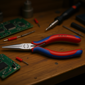 สำหรับคีมอิเล็กทรอนิกส์ของ Knipex หัวคีมขัดเงา ด้ามจับแบบหลายส่วน - Product Image 3