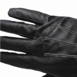 Gants d'hiver en cuir pour hommes - Écologiques et respirants pour une utilisation décontractée en extérieur - Product Image 6