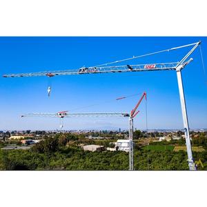 Grúa Torre Autoerigible Saez H-22105 Nueva, Capacidad de Carga de 5 Toneladas, 25m para Construcción, con Motor, Bomba y Equipo Esenciales - Product Image 1